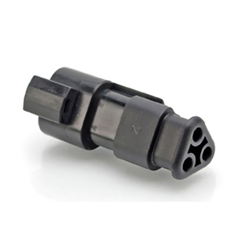 500 pcs - Amphenol Industrial, AT Automotive Connector Socket 3 Way, Crimp Termination