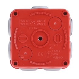 1 pcs - Legrand Polypropylene Adaptable Box, 94mm x 52mm x 94mm