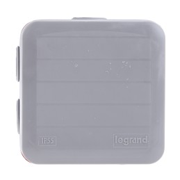 1 pcs - Legrand Polypropylene Adaptable Box, 94mm x 52mm x 94mm