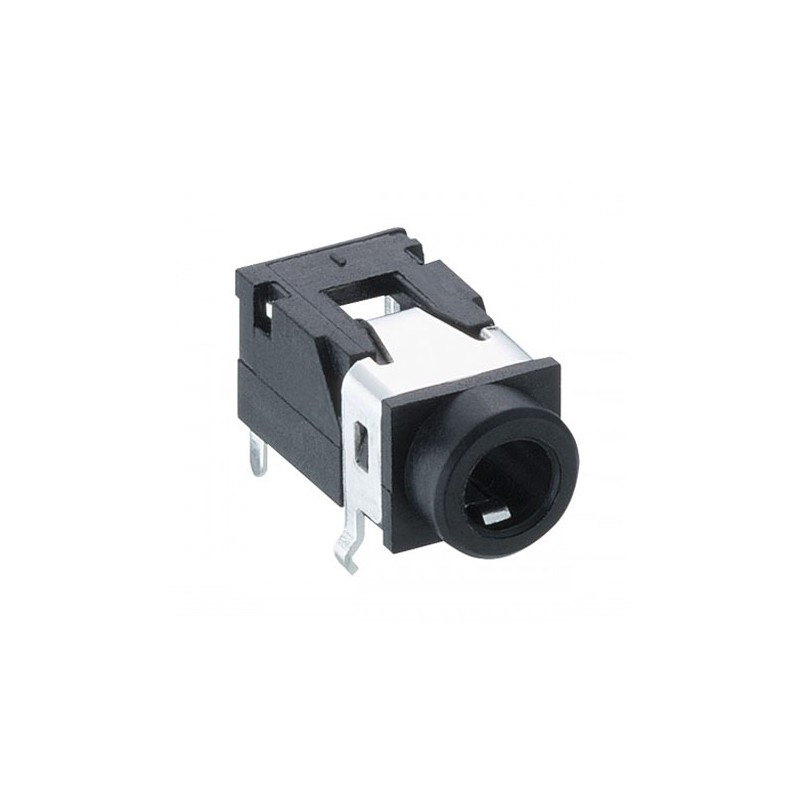500 pcs - Lumberg Jack Connector 3.5 mm PCB Mount Stereo Socket, 4Pole 1A