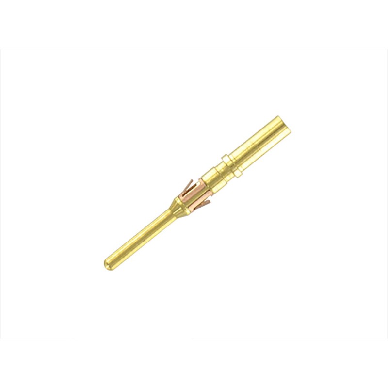 500 pcs - Souriau Male Crimp Circular Connector Contact, Contact Size 16, Wire Size 22 - 20 AWG