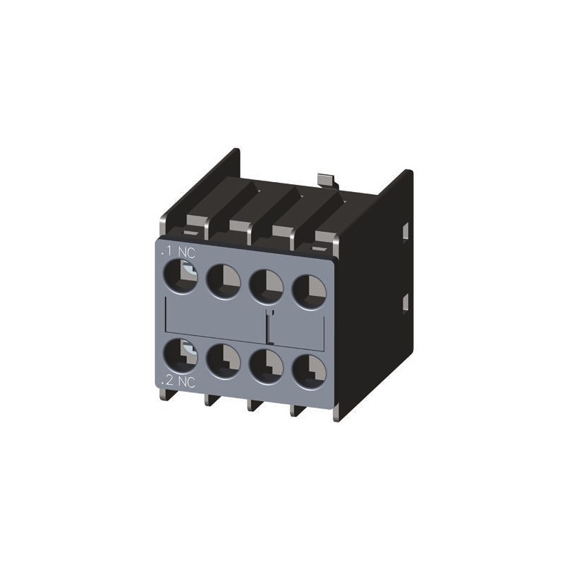 1 pcs - Siemens Auxiliary Contact, 1 Contact, 1NC, Snap-On, Sirius Innovation