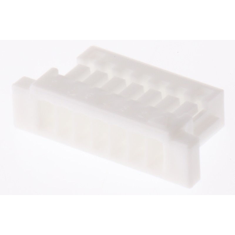 10 pcs - JST, SH Female Connector Housing, 1mm Pitch, 7 Way, 1 Row