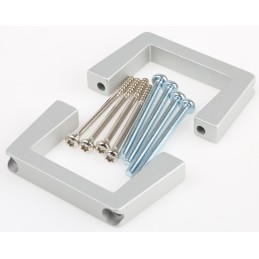 1 pcs - nVent SCHROFF Front Handle for Use with 19-Inch Desktop Case, 40 x 10 x 69mm