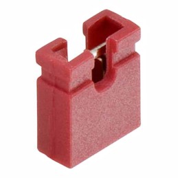 5000 pcs - HARWIN, M7581 Jumper Female Straight Red Jumper Socket 2 Way 1 Row 2.54mm Pitch