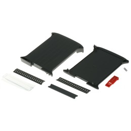 1 pcs - Italtronic Railbox Enclosure Type Railbox Series , 101 x 17.5 x 120mm, ABS, Polycarbonate DIN Rail Enclosure