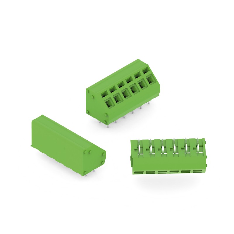 390 pcs - Wurth Elektronik WR-TBL Series PCB Terminal Block, 2-Contact, 5mm Pitch, Cable Mount, 1-Row