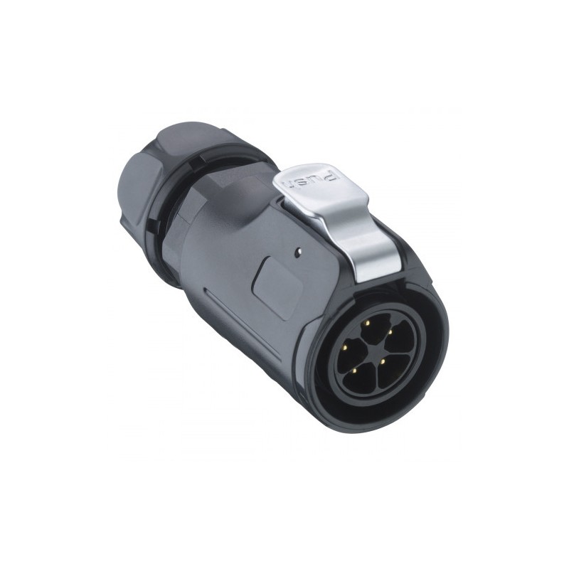 40 pcs - Lumberg Circular Connector, 12 Contacts, Cable Mount, Plug, Male, IP67, 02 Series