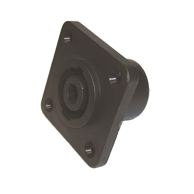 1 Bag of 2 - RS PRO Panel Mount Speaker Terminal Socket, 4 Way, 20A, Push In Termination