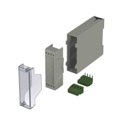 1 pcs - Bopla DIN Rail Enclosure Enclosure Type CombiNorm-Classic Series , 109.5 x?75 x?22.5mm, ABS DIN Rail Enclosure