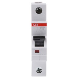 1 pcs - ABB System Pro M Compact S200M MCB, 1P, 20A Curve C, 253V AC, 72V DC, 10 kA Breaking Capacity