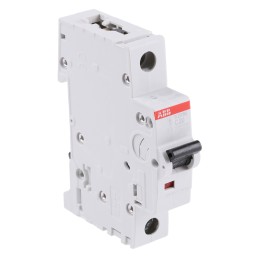 1 pcs - ABB System Pro M Compact S200M MCB, 1P, 20A Curve C, 253V AC, 72V DC, 10 kA Breaking Capacity