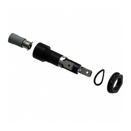 1 pcs - Eaton 20A Panel Mount Fuse Holder for 6.3 x 32mm Fuse, 1P, 250V ac