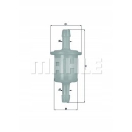 Mahle fuel filter class 26 of