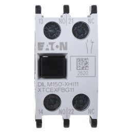 1 pcs - Eaton Auxiliary Contact, 2 Contact, 1NC + 1NO, Front Mount