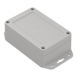 1 pcs - RS PRO Light Grey Polycarbonate Enclosure, IP65, Light Grey Lid, 121.4 x 81.6 x 45.2mm