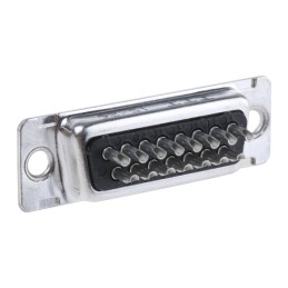 70 pcs - ITT Cannon D* 15 Way Panel Mount D-sub Connector Socket