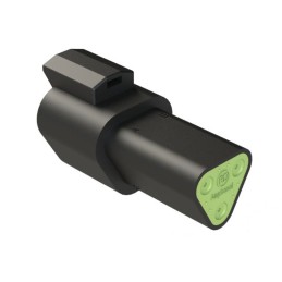 700 pcs - Amphenol Industrial, AT Cable connector Plug 3 Way, Crimp Termination