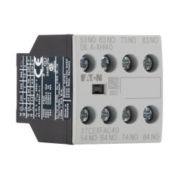 1 pcs - Eaton Auxiliary Contact, 4 Contact, 4NO, Front Mount