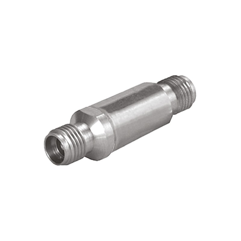 1 pcs - Huber+Suhner Straight 50Ω RF Adapter PC3.5 Socket to PC3.5 Socket 33GHz