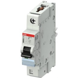 1 pcs - ABB SMISSLINE TP S400E MCB, 1P, 16A Curve B, 230V AC, 6 kA Breaking Capacity