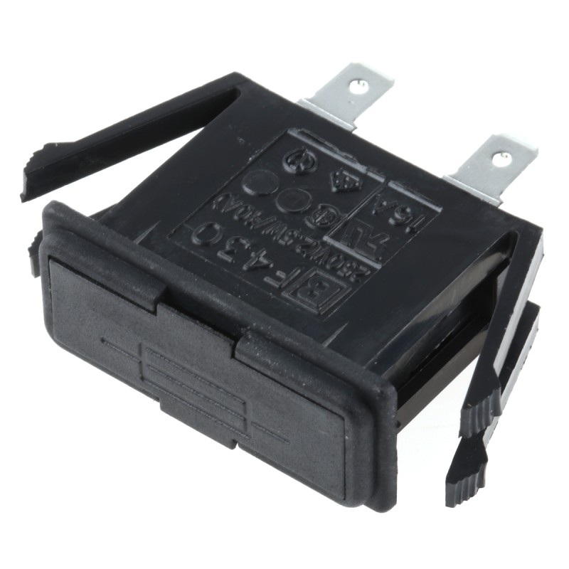 1 pcs - Bulgin 10A Panel Mount Fuse Holder for 5 x 20mm Fuse, 1P, 250V ac