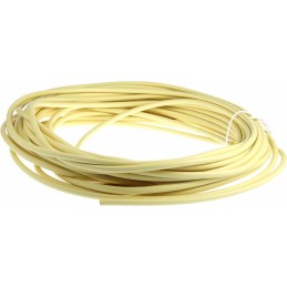 1 Reel of 25 M - HellermannTyton Silicone Rubber Yellow Cable Sleeve, 7.5mm Diameter, 25m Length, SLPLU 75 Series