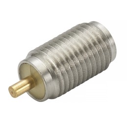 1 pcs - RS PRO Female, Male PCB Mount SMA Connector, 50Ω, Solder Termination, Straight Body