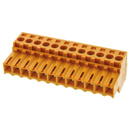 42 pcs - Weidmuller 3.5mm Pitch 12 Way Pluggable Terminal Block, Plug, Cable Mount, Screw Down Termination