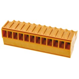 42 pcs - Weidmuller 3.5mm Pitch 12 Way Pluggable Terminal Block, Plug, Cable Mount, Screw Down Termination