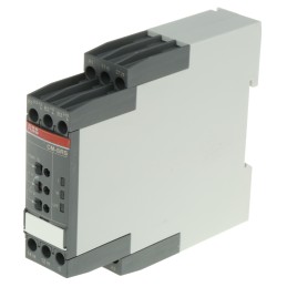 1 pcs - ABB Current Monitoring Relay, 1 Phase, DPDT, DIN Rail