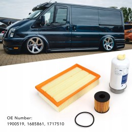 Oil and fuel filter set 1685861 better