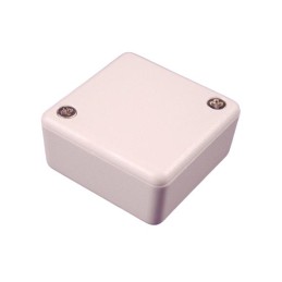 1 pcs - Hammond 1551 Series Grey ABS Enclosure, IP54, Flanged, Grey Lid, 40 x 40 x 20mm