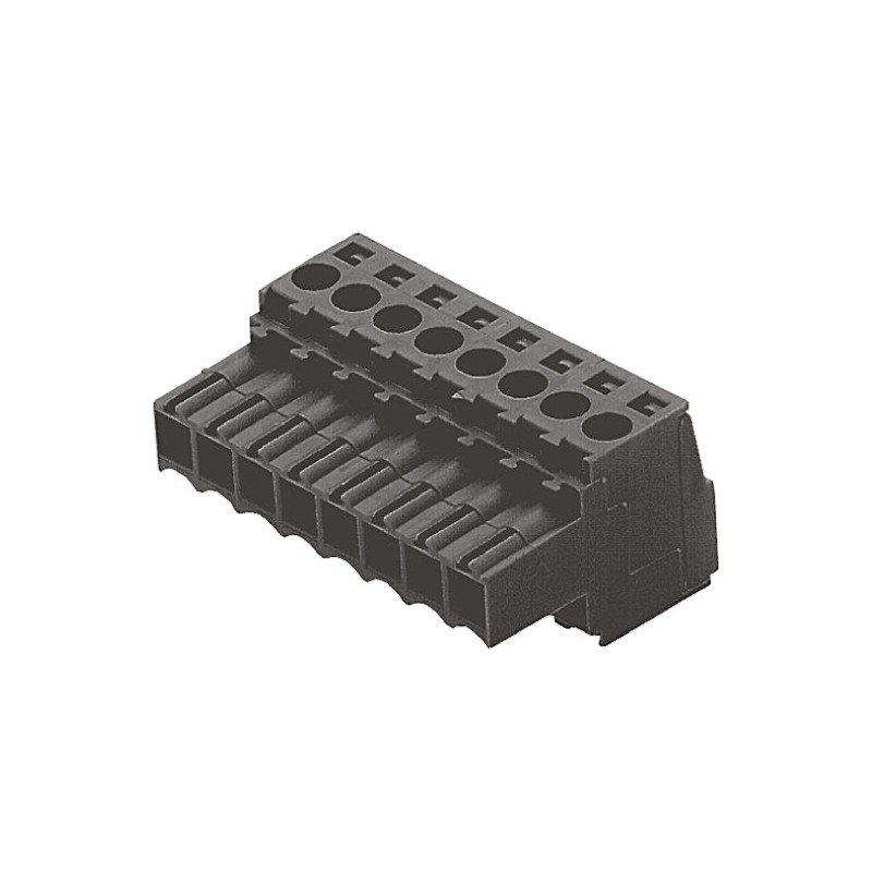 42 pcs - Weidmuller 3.5mm Pitch 12 Way Pluggable Terminal Block, Plug, Cable Mount, Screw Termination