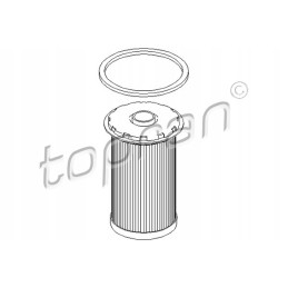 Topran fuel filter 302 727 snr r151 50