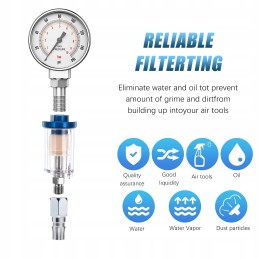 Rear mesh of a pneumatic compressor
