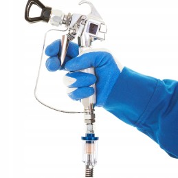 Rear mesh of a pneumatic compressor