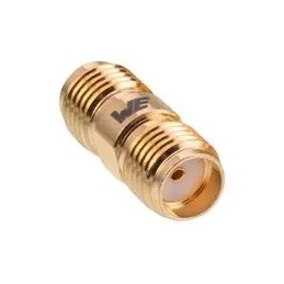 1 pcs - Wurth Elektronik Straight 50Ω Coaxial Adapter SMA Socket to SMA Socket 18GHz