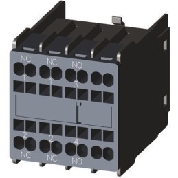 1 pcs - Siemens Auxiliary Contact, 3 Contact, 1NO + 2NC, Snap-On, Sirius Innovation