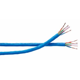 1 Reel of 304 M - Belden Cat6 Ethernet Cable, U/UTP, Grey PVC Sheath, 304m