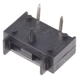 1 pcs - Littelfuse 15A PCB Mount Fuse Holder for Mini Fuse, 32V dc