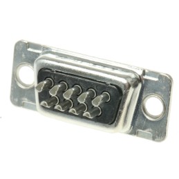 84 pcs - ITT Cannon D* 9 Way Panel Mount D-sub Connector Socket