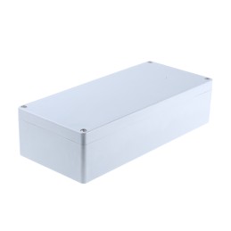 1 pcs - Fibox Euronord II Series Grey Polyester Enclosure, IP54, IP66, Grey Lid, 360 x 160 x 90mm