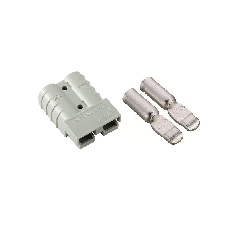 1 Kit - RS PRO Male 2 Way Battery Connector, 50A, 600 V
