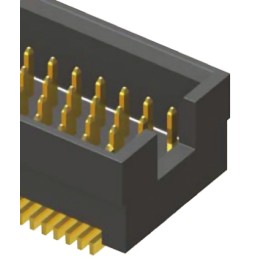 1 pcs - Samtec TOLC Series Straight Surface Mount PCB Header, 60 Contact(s), 1.27mm Pitch, 4 Row(s), Shrouded