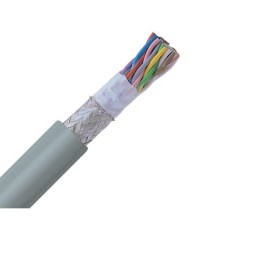 1 Reel of 50 M - Lapp Twisted Pair Data Cable, 4 Pairs, 0.34 mm², 8 Cores, 22 AWG, Screened, Grey Sheath