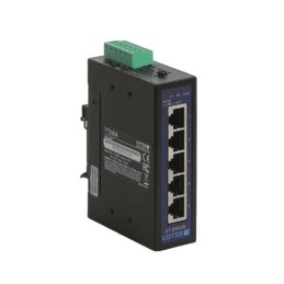 1 Kit - F Lutze Ltd PROFINET Series DIN Rail, Wall Unmanaged Ethernet Switch, 5 RJ45 Ports, 10/100Mbit/s Transmission, 9