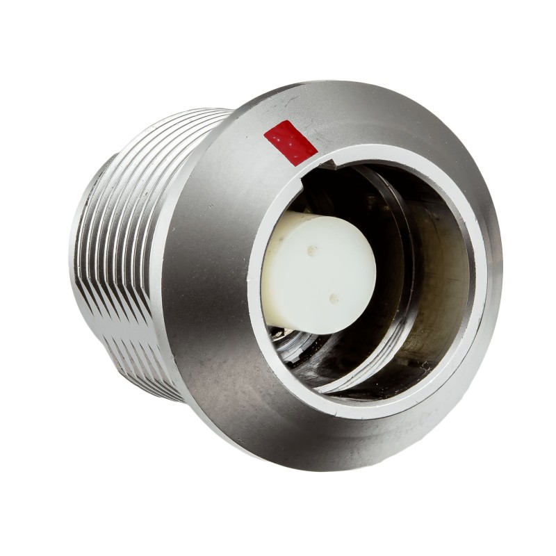 10 pcs - Amphenol Industrial Circular Connector, 2 Contacts, Panel Mount, Plug, IP68, FLOS+ K Series