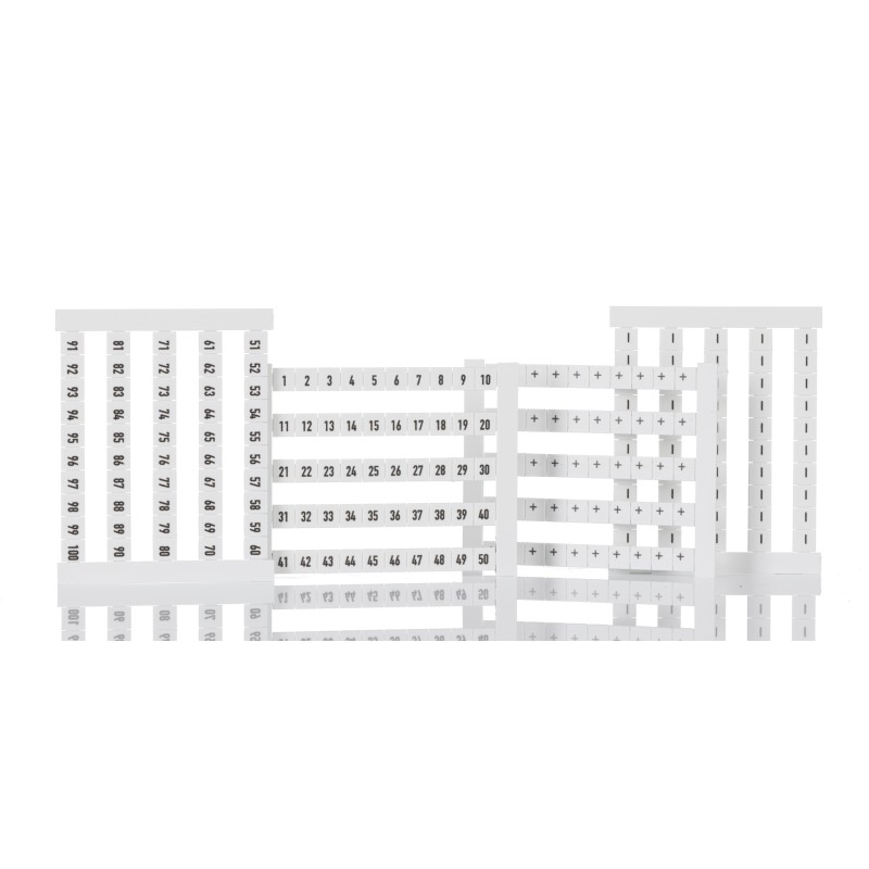 1 Kit - Weidmuller W Series Marker Kit for Use with DIN Rail Terminal