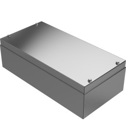 1 pcs - RS PRO Steel 304 Stainless Steel General Purpose Enclosure, IP66, IP69